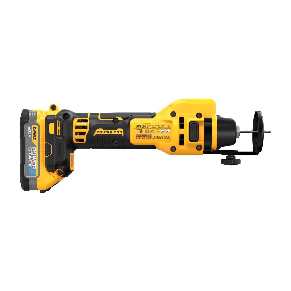 DEWALT 20V MAX* XR Drywall Screwgun and Cut-Out Tool Combo Kit, large image number 5