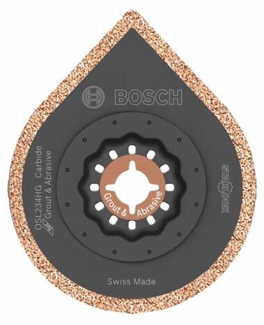 Bosch 2-3/4 In. Starlock Oscillating Multi Tool Hybrid Grout Blade, large image number 0