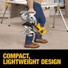 DEWALT 7-1/4 Inch Miter Saw Single Bevel Sliding Compound with 20V Max 5 Ah Lithium Power Tool Battery Bundle, small image number 4