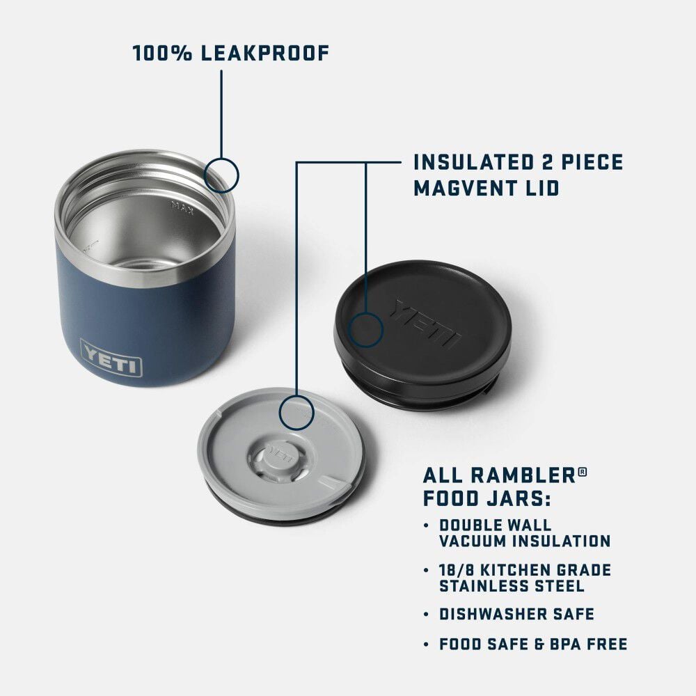 YETI Rambler 8 Oz Food Jar with MagVent Insulated Lid, large image number 5