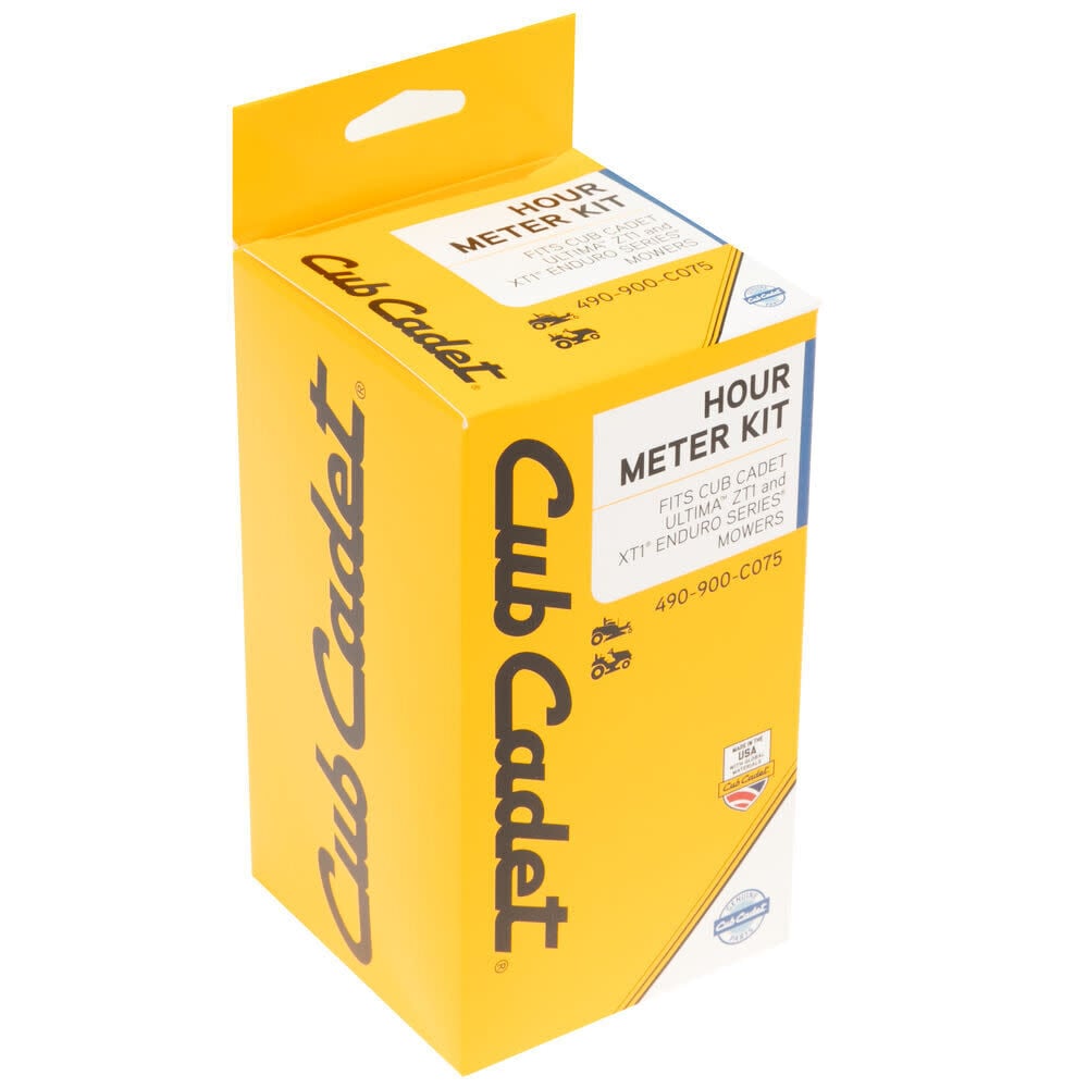 Cub Cadet Ultima/Enduro Hour Meter Kit for Mowers – 490-900-C075