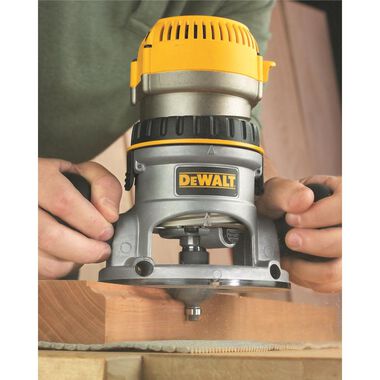 DEWALT 2-1/4 HP Electronic Variable Speed Fixed Base Router, large image number 2