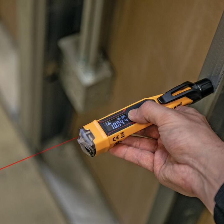Klein Tools Non-Contact Voltage Tester Pen with Laser Distance Meter, 12 to 1000V AC, large image number 5