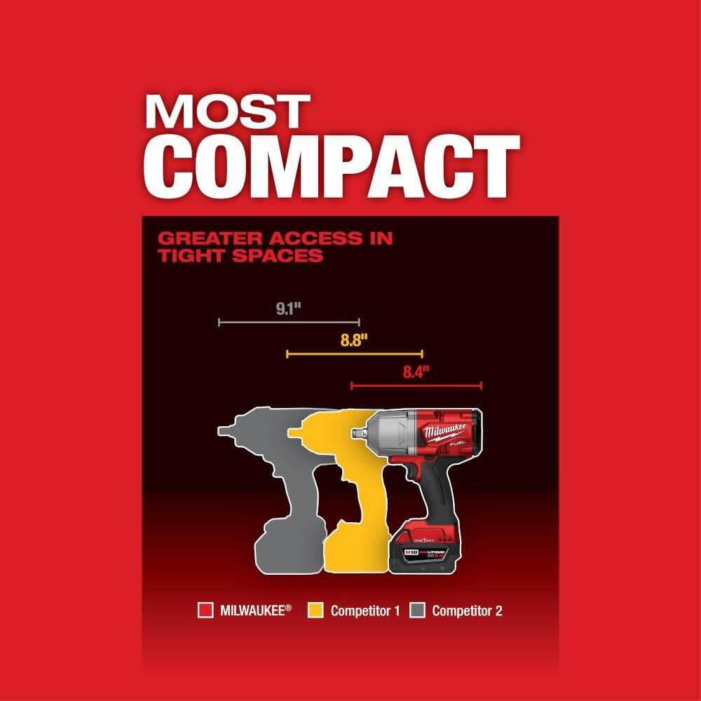 Milwaukee M18 Fuel With One Key High Torque Impact Wrench 1 2 In Friction Ring Bare Tool 2863 20 Simolary simolary.com 9