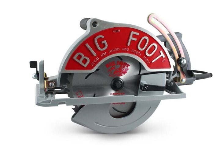 Big Foot Tools 10-1/4 Inch Worm Drive Beam Saw