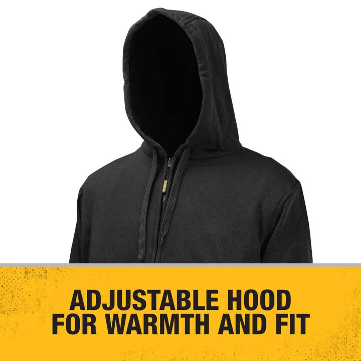 DEWALT Heated Fleece Hoodie - Bare - Adapter Only, large image number 3