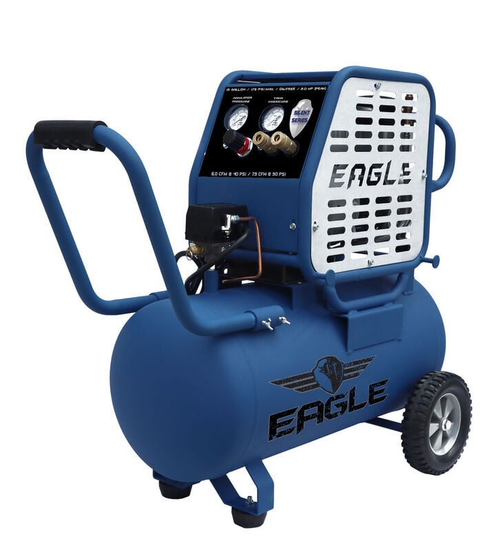 Eagle Compressor 15 Gallon Silent Series Air Compressor, large image number 1