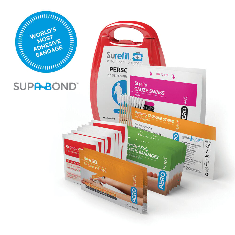 Aero Healthcare SUREFILL Personal First Aid Kit, large image number 2