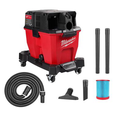 Milwaukee M18 FUEL 9 Gallon Dual-Battery Wet/Dry 36V Vacuum, Reconditioned (Bare Tool)