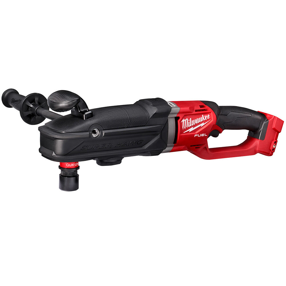 Milwaukee M18 FUEL Super Hawg Right Angle Drill QUIK-LOK