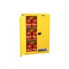 Justrite 45 Gallon Yellow Manual Close Flammable Cabinet, small image number 3