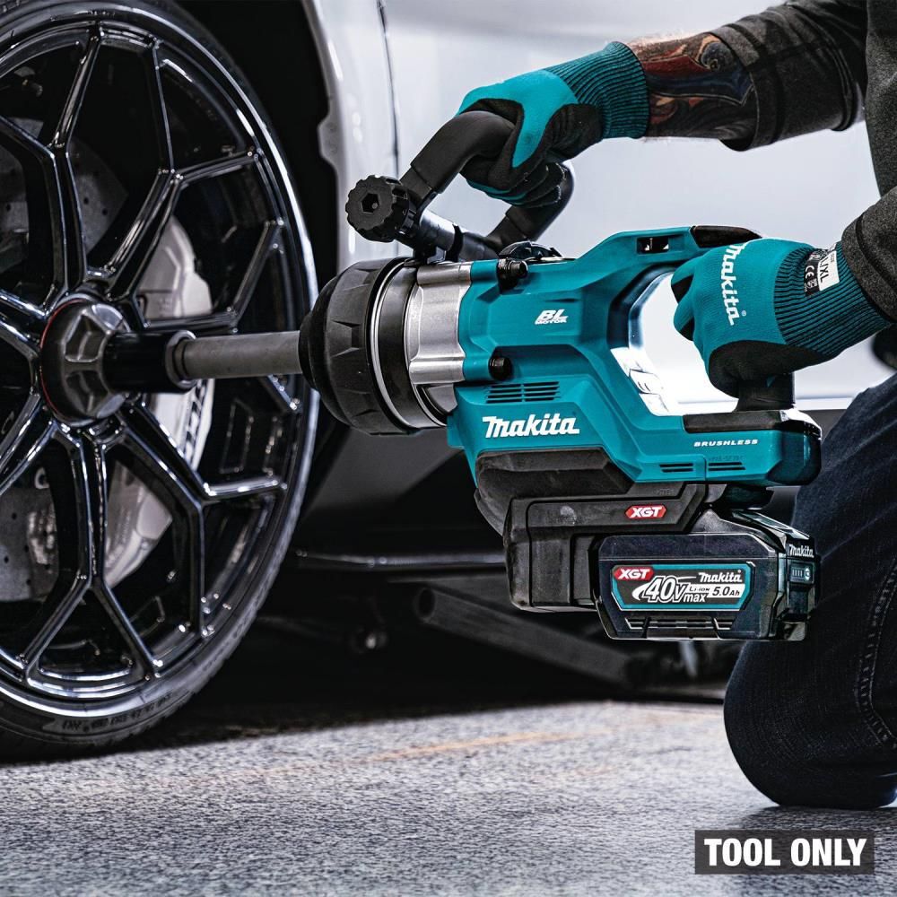 Makita 40V Max XGT Brushless Cordless 1 Inch Square Drive D-Handle Impact Wrench with Friction Ring (Bare Tool), large image number 16