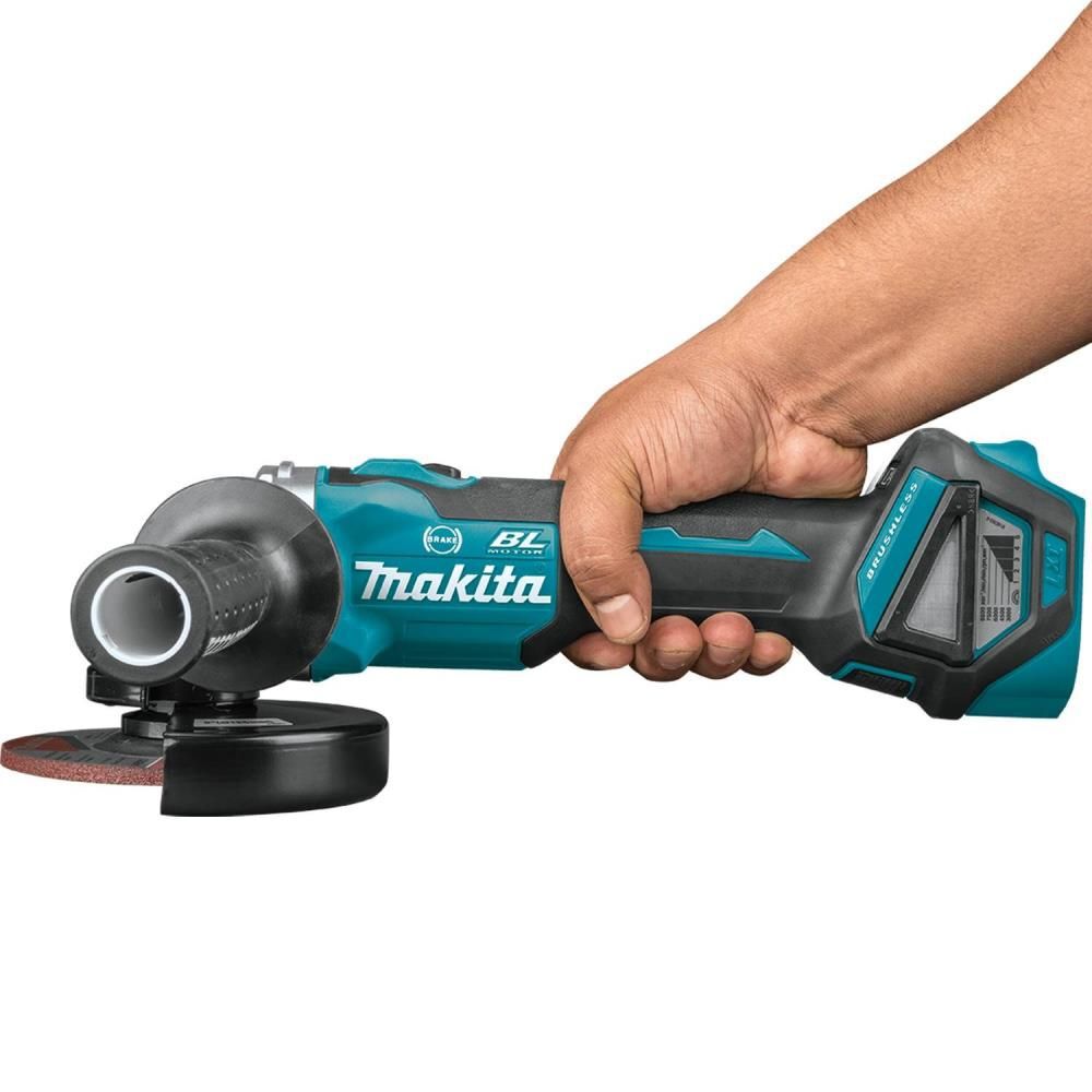 Makita 18V LXT 4 1/2 / 5in Cut-Off/Angle Grinder with Electric Brake (Bare Tool), large image number 14