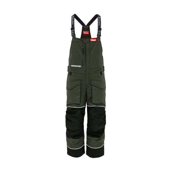 Eskimo Men's Expedition Bibs, Olive, Small