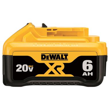 DEWALT 20V MAX Premium XR 6.0 Ah Lithium Ion Battery 2 pack, large image number 1