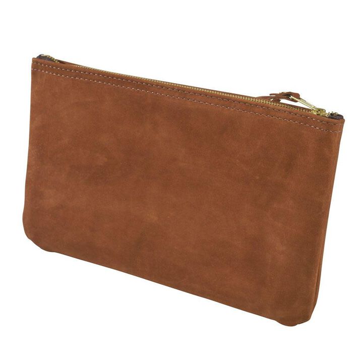 Klein Tools Top-Grain Leather Zipper Bag, large image number 5