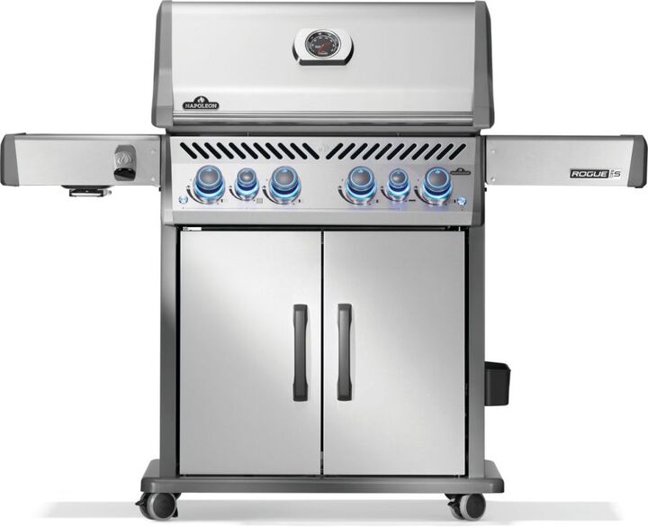 Napoleon Rogue PRO-S 525 Propane Gas Grill with Infared Burners 76500 BTU Stainless Steel