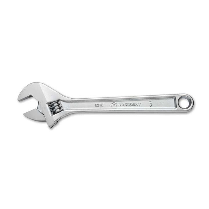 Crescent 12in Adjustable Wrench Chrome Finish