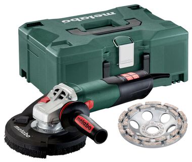 Metabo 5in Variable Speed Concrete Grinder with Lock On