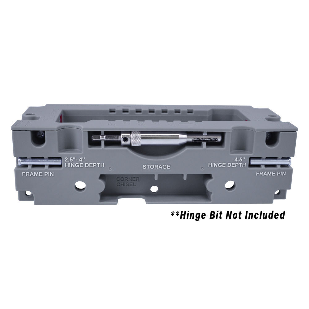 Milescraft HingeJigPLUS Self-Clamping Door and Hinge, Latch, and Strike Plate Jig, large image number 6