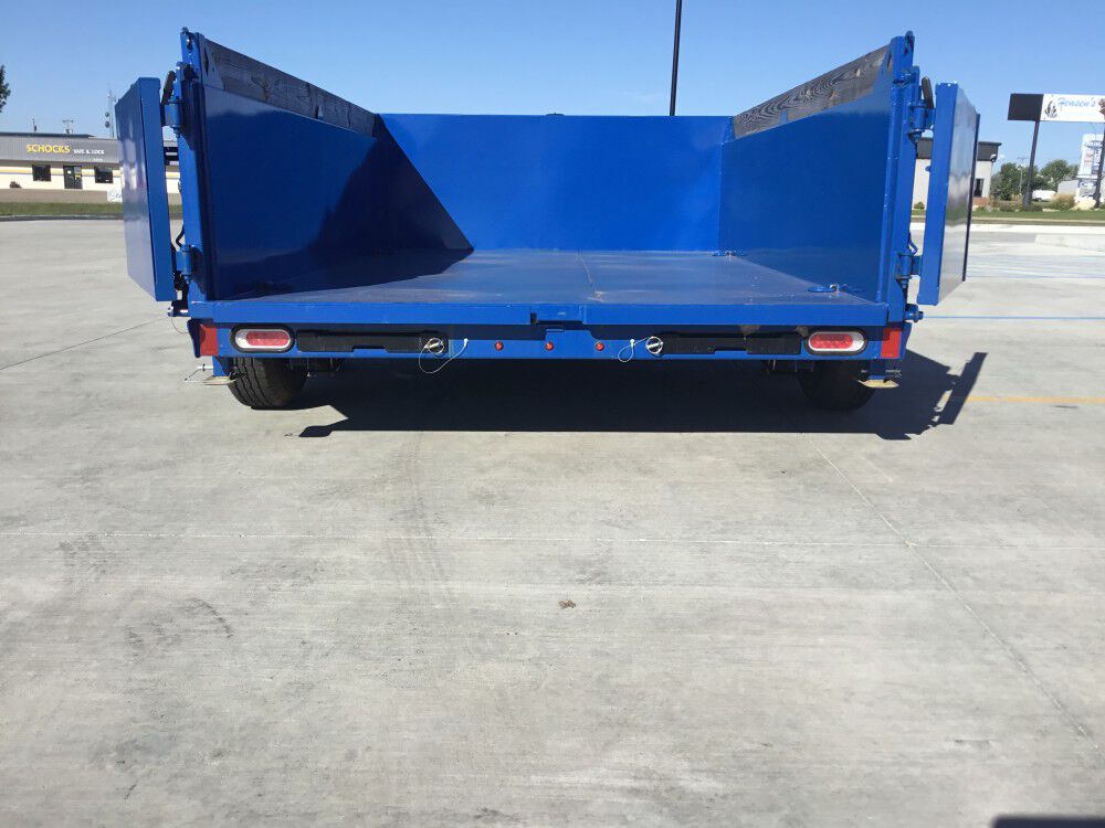 Diamond C MDT 10 Ft Telescopic Dump Trailer, large image number 9