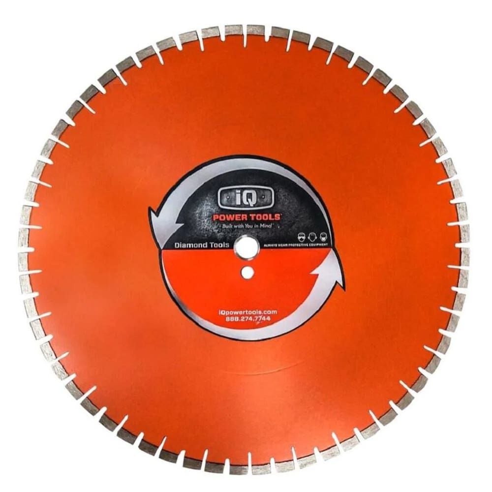 iQ Power Tools 12 Inch Platinum Segmented Rim Diamond Blade for Concrete and Brick – SB12-125AP