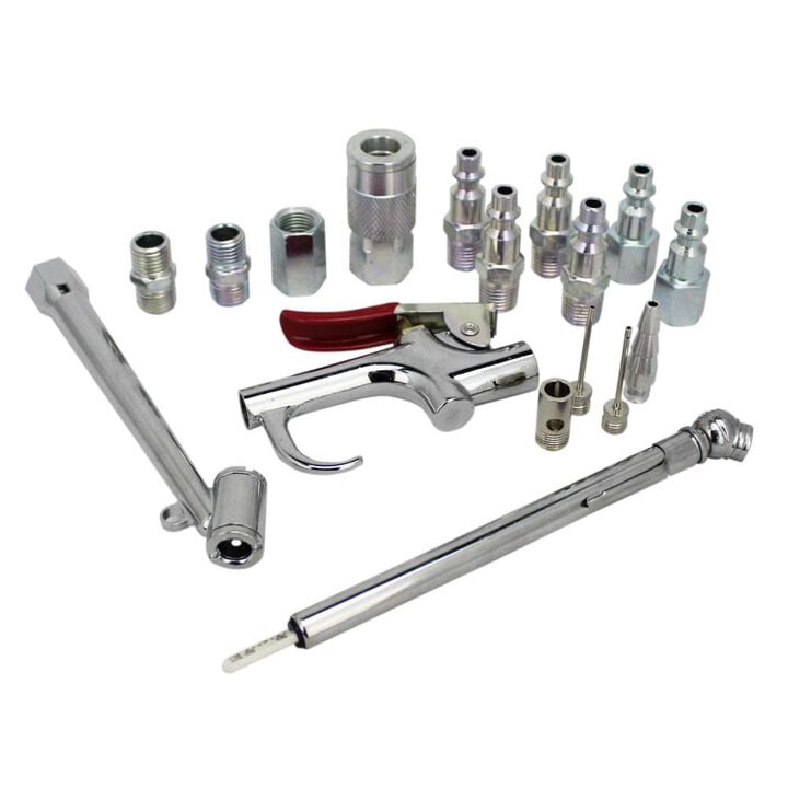 Milton EXELAIR EX0317BKIT Blow Gun and Air Accessory Kit 17pc, large image number 0