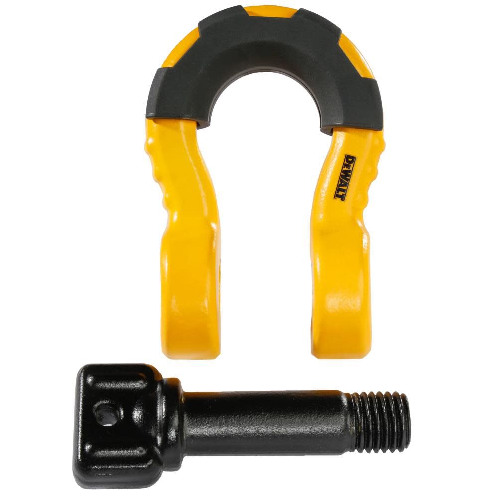 DEWALT 3/4 Inch D-Ring Bow Shackle with Pin, 41,600 LB Break Strength, large image number 3
