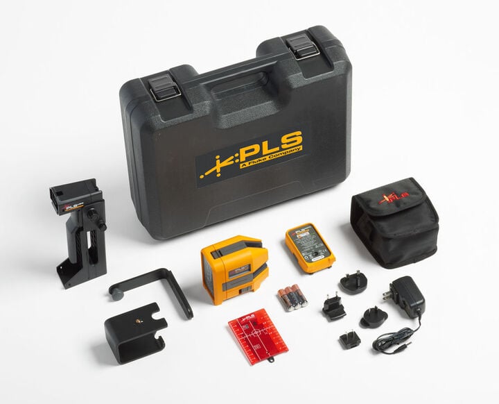 PLS Pacific Laser Cross Line and Point Red Laser Kit