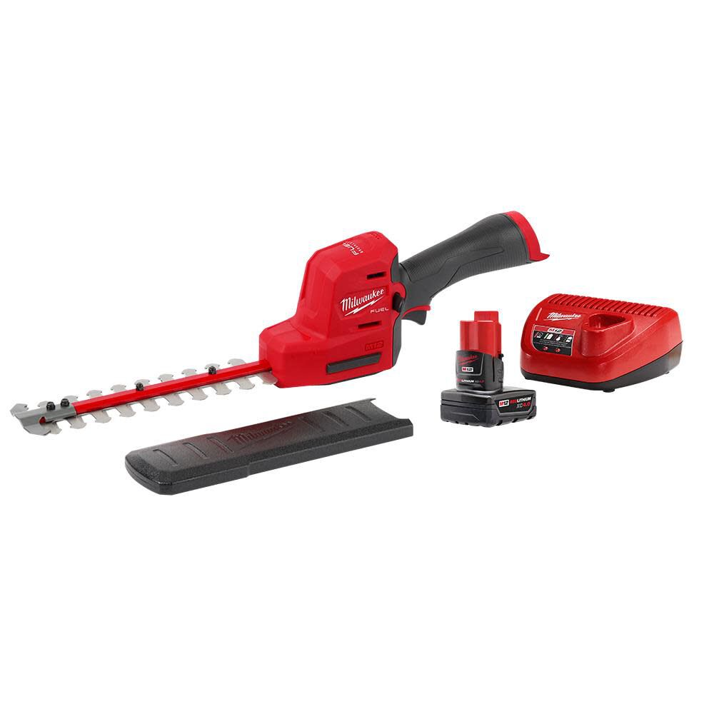 Milwaukee articulating hot sale hedge trimmer