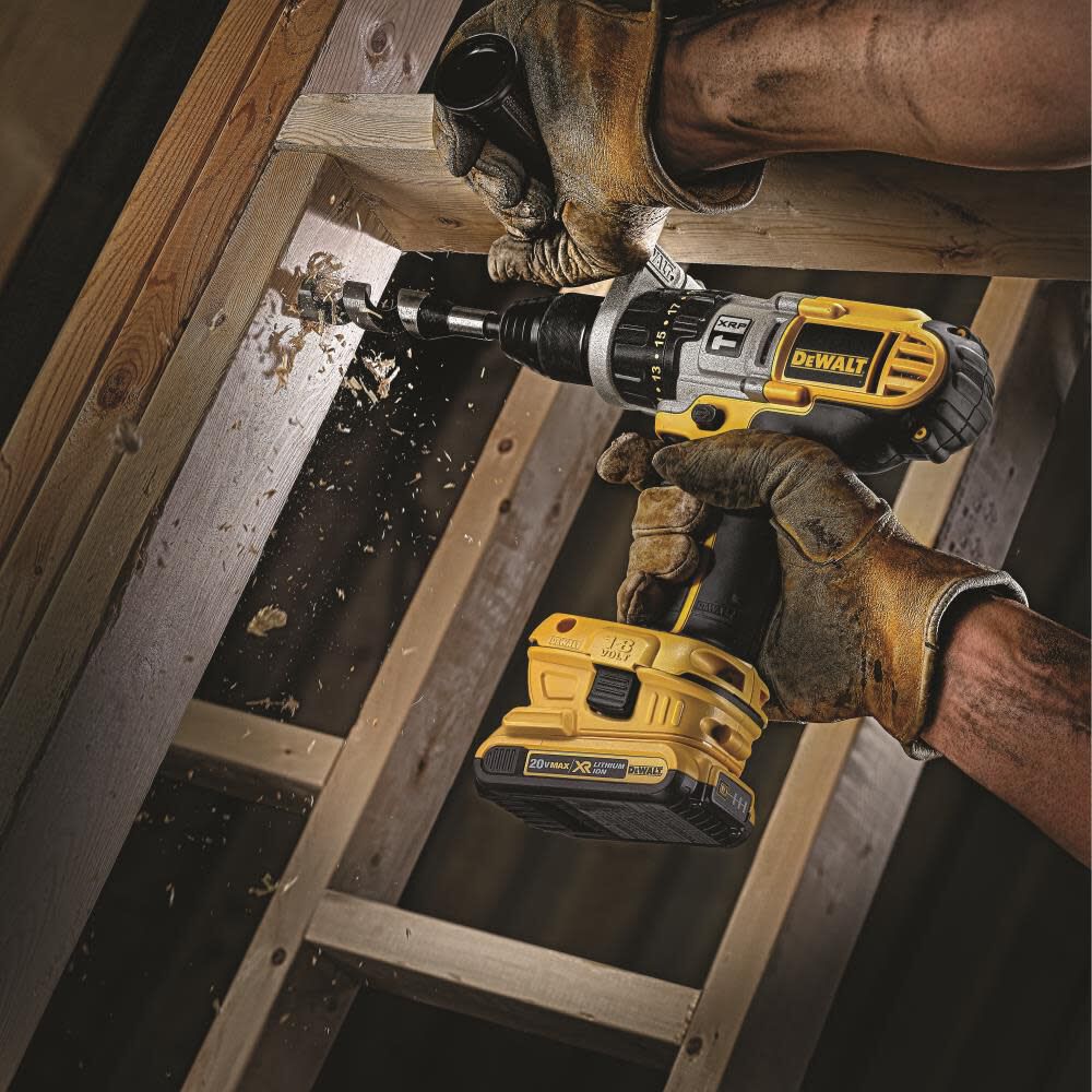 20v battery sales in 18v drill