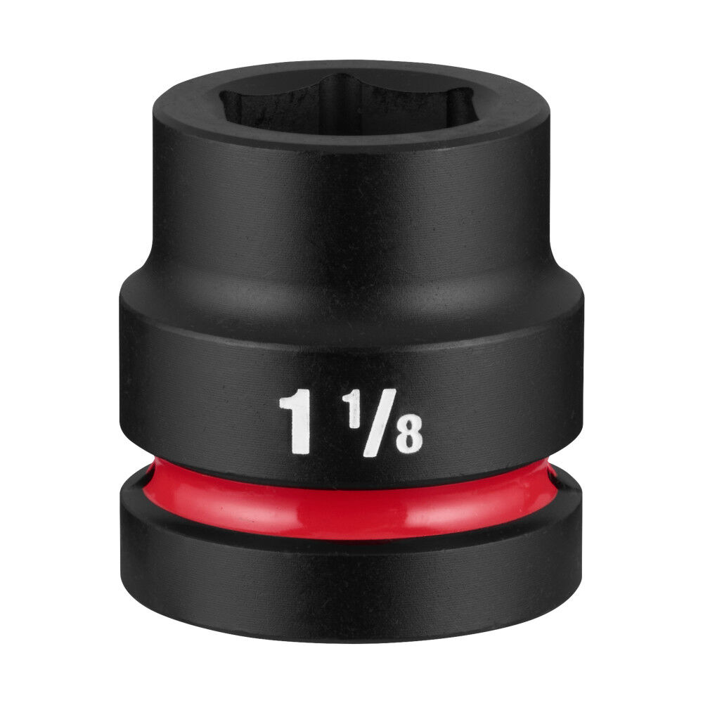 Milwaukee SHOCKWAVE Impact Duty 1 Inch Drive 1-1/8 Inch Standard 6 Point Socket - 49-66-6780