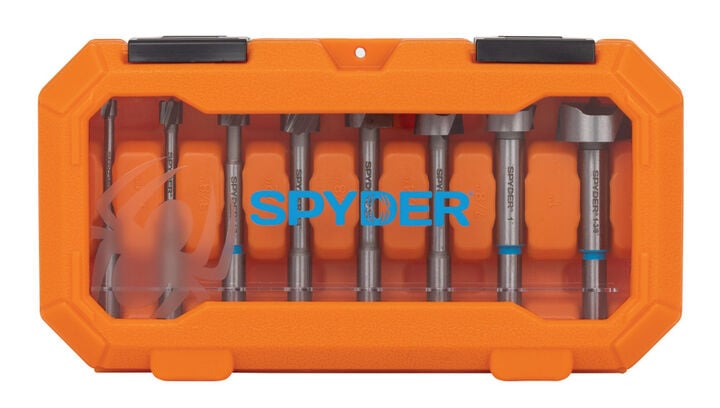 Spyder Forstner Bit Set, 8 Pieces