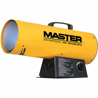 Master Industrial Forced Air Heater 150000 BTU Kerosene LP Variable Output  150VMHD-GFA from Master - Acme Tools