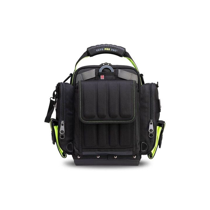 Veto Pro Pac 45 Lbs X-Large Zippered Meter Bag, Black/Hi-Viz Yellow, large image number 3