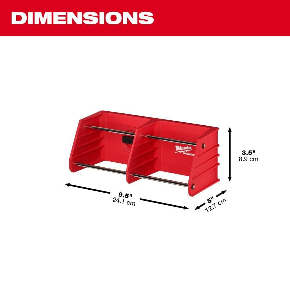 Milwaukee PACKOUT Tool Rack, large image number 4