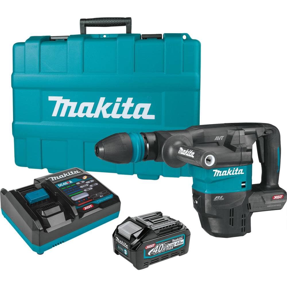 Makita 40V max XGT Demolition Hammer Kit 15lb AVT GMH01M1