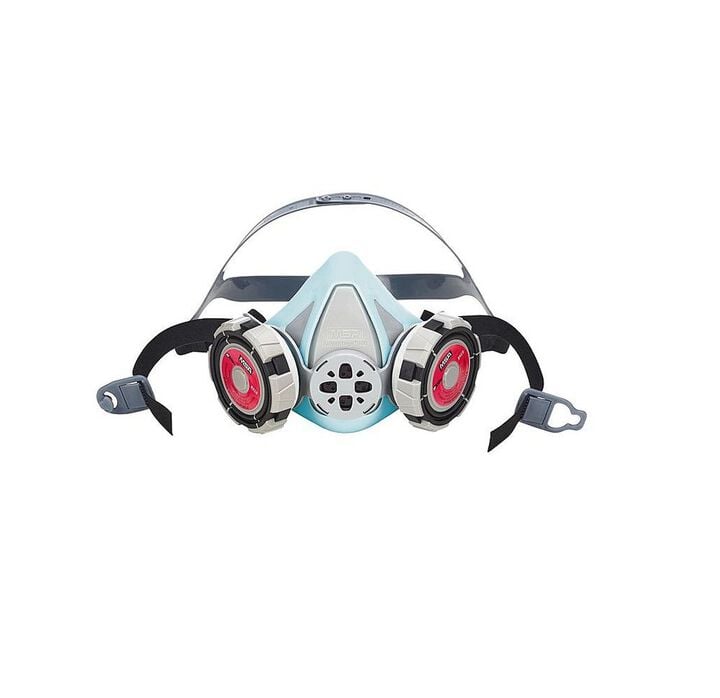 MSA Safety Works Advantage 900 Elastomeric Half-Mask Respirator, Blue, Small, large image number 1