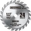 Rockwell 4-1/2-in 24-Tooth Continuous Carbide Circular Saw Blade, small