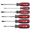 Milwaukee Cushion Grip Screwdriver 6pc Kit (USA), small image number 1
