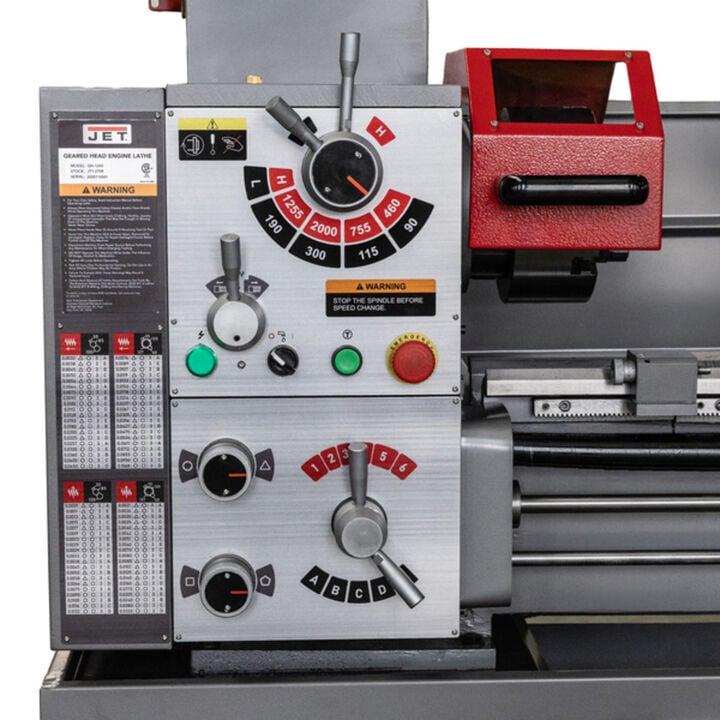 JET GH-1340 13 x 40 Gear Head Lathe 230V 1 Phase, large image number 3