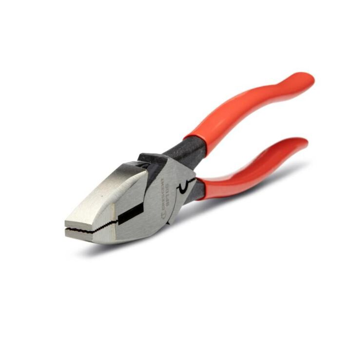 Crescent 9-1/2 Inch Dipped Handle Lineman's Fish Tape Puller Pliers, large image number 1