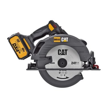 CAT 18V 7-1/4 in Cordless Circular Saw with Brushless Motor DX532