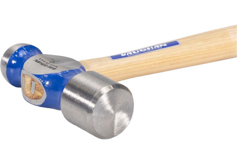 Vaughan 48 Oz Ball Pein Hammer with Hickory Handle, large image number 7