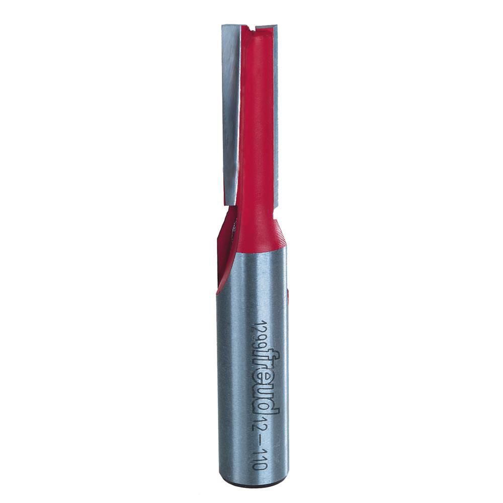 Freud 3/8 In. (Dia.) Double Flute Straight Bit with 1/2 In. Shank, large image number 1