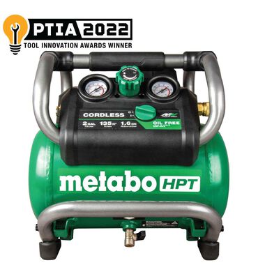 Metabo HPT 36V MultiVolt 2 Gallon Cordless Compressor (Bare Tool), large image number 0