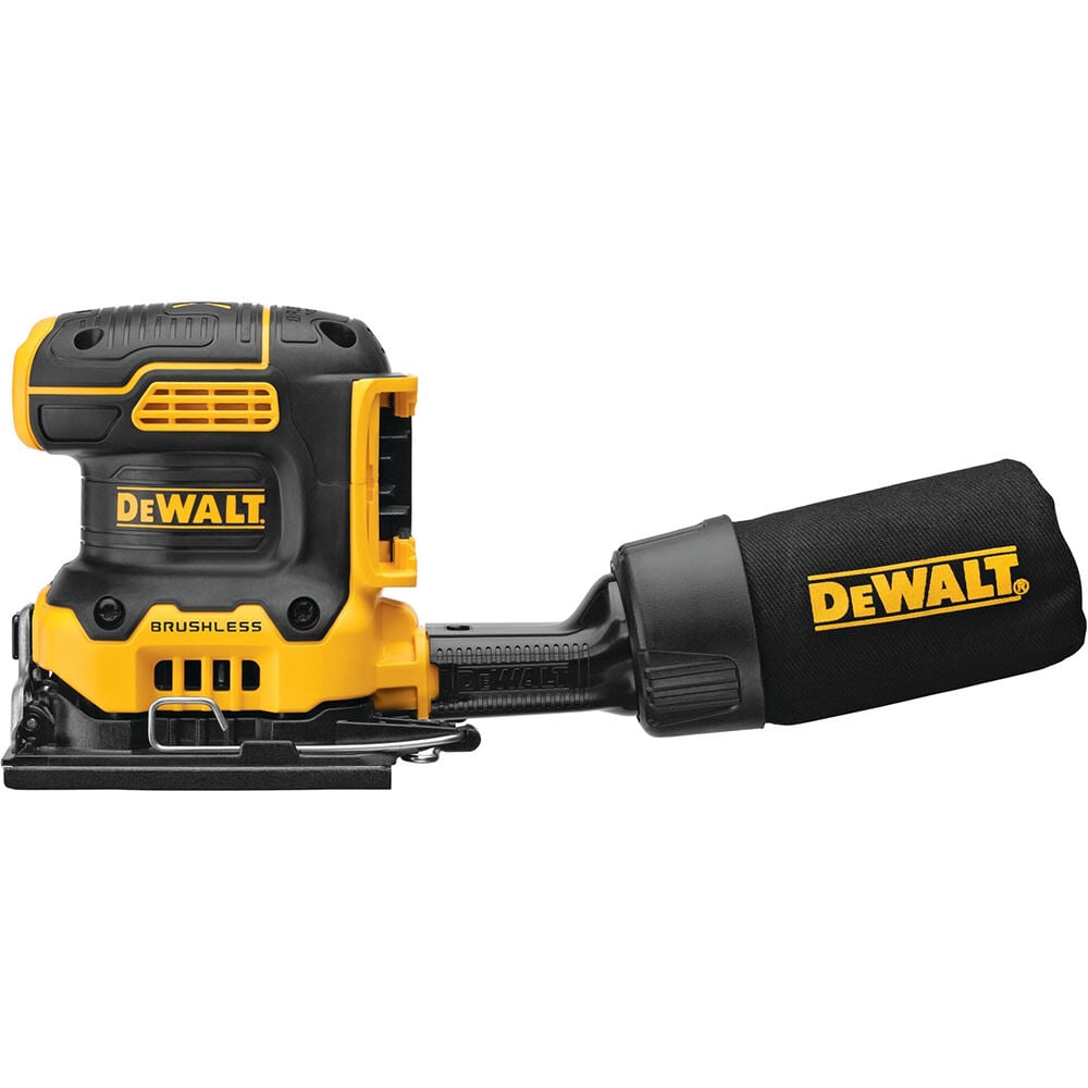 DEWALT 20V MAX XR Brushless Cordless 1/4 Sheet Variable Speed Sander (Bare Tool) - DCW200B