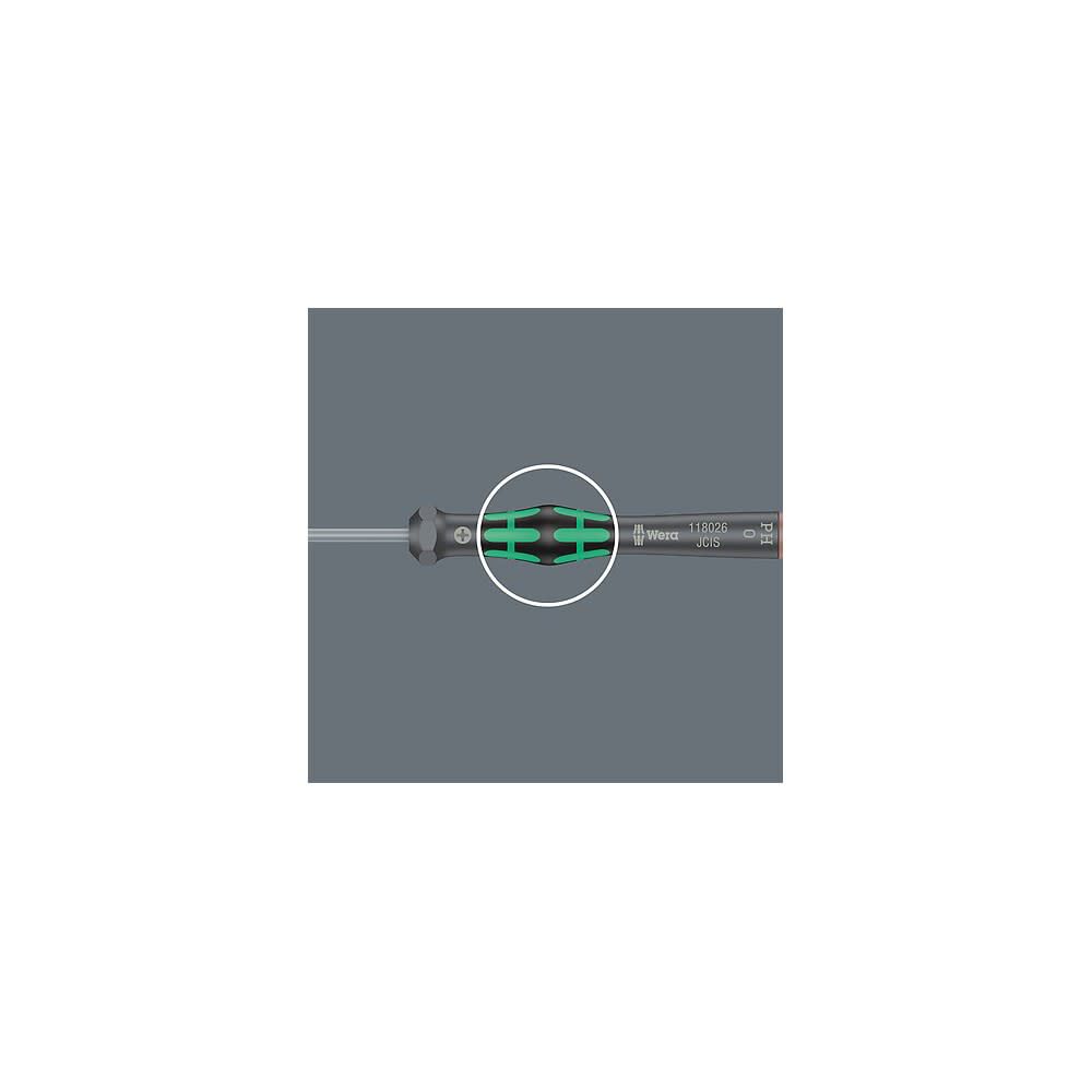 Wera Tools 6pc 2052/6 Hexagon Micro Screwdriver Set with Rack, large image number 7