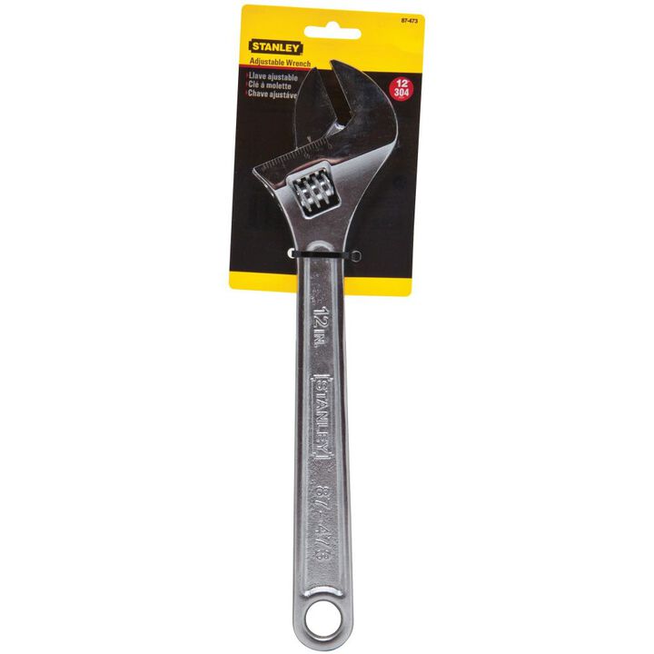 Stanley Adjustable Wrench 12 in, large image number 1