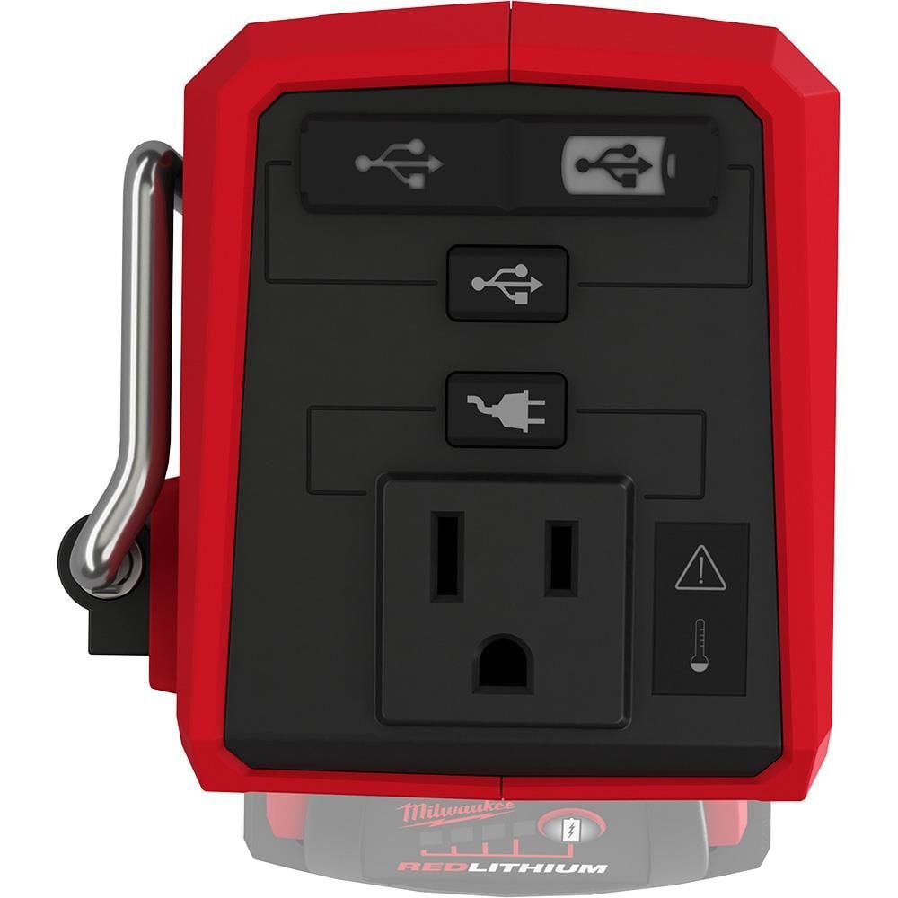Milwaukee M18 TOP-OFF 175W Portable Power Supply Inverter, large image number 12